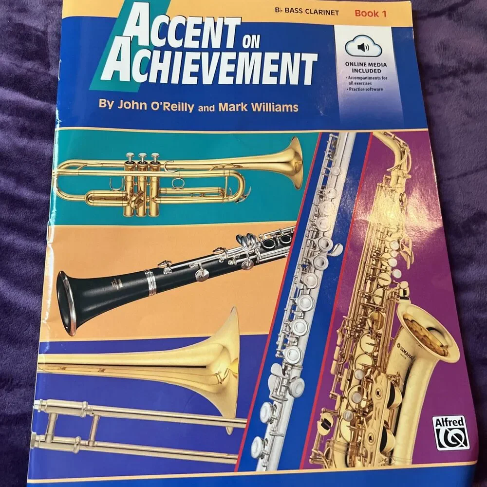 Accent on Achievement, Bk 1 : B-Flat Bass Clarinet, Book and Online...